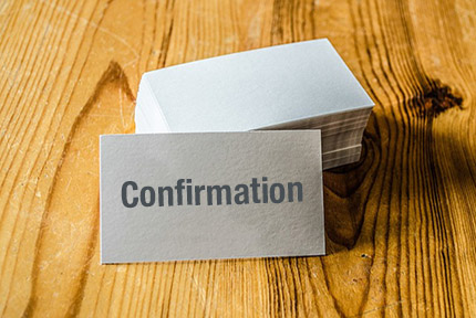What is a confirmation letter