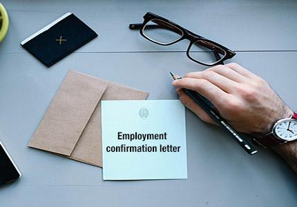 What is a proof of employment letter
